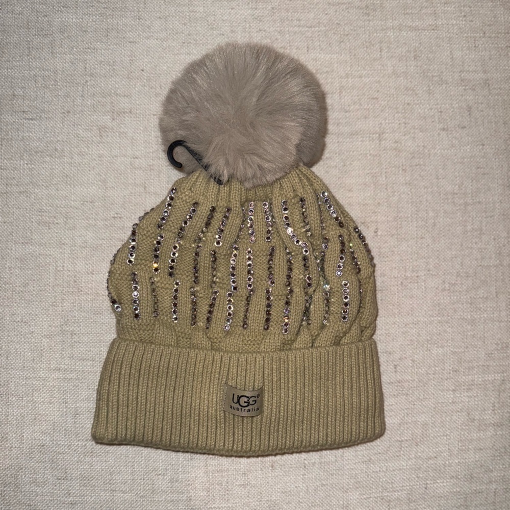 UGG tan beanie
